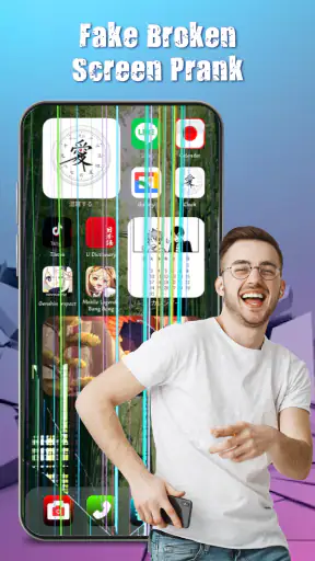 Crack & Broken Screen Prank screenshot