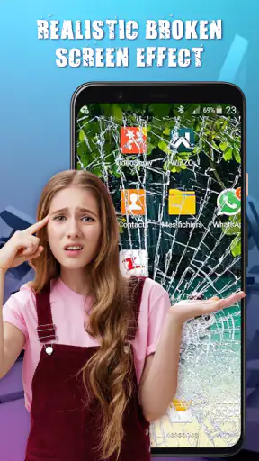 Crack & Broken Screen Prank screenshot