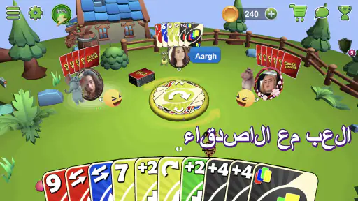 Crazy Eights 3D (اونو) screenshot