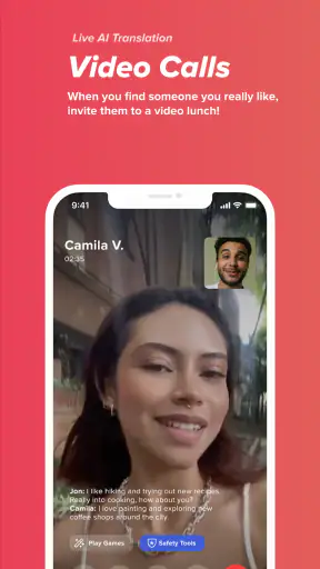 Crema: Social Meal Video Chat screenshot