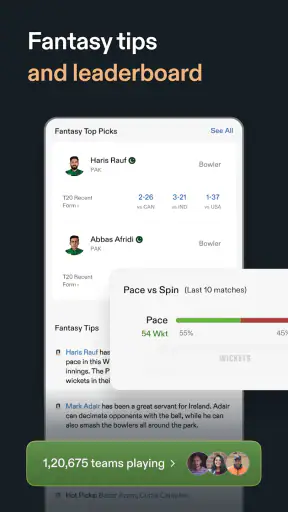 CREX - Cricket Exchange screenshot