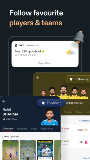 CREX - Cricket Exchange screenshot