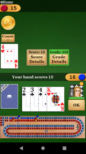 Cribbage Pro Online! screenshot