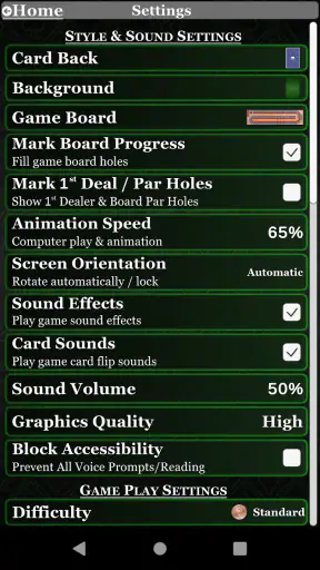 Cribbage Pro Online! screenshot