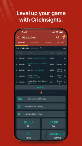 CricHeroes-Cricket Scoring App screenshot