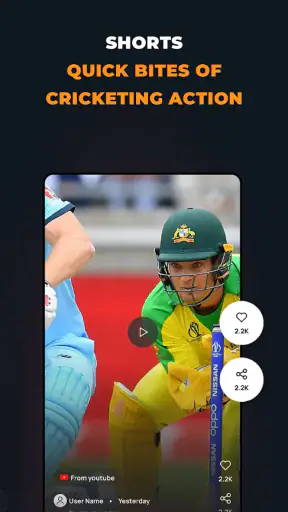 Cricket.com - Live Cricket screenshot