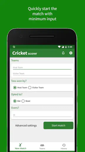 Cricket Scorer screenshot