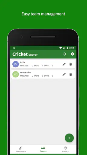 Cricket Scorer screenshot