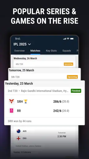 CricLive :Live Score Live line screenshot