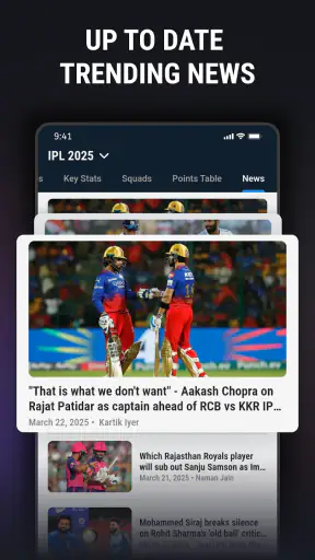 CricLive :Live Score Live line screenshot