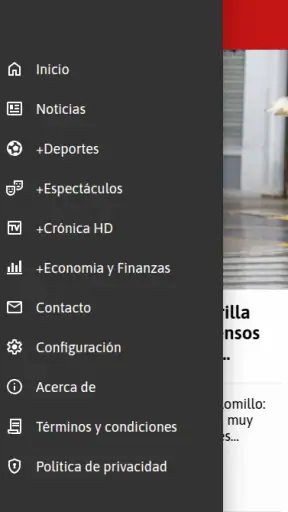 Crónica screenshot