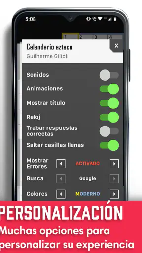Crucigramas en Español screenshot