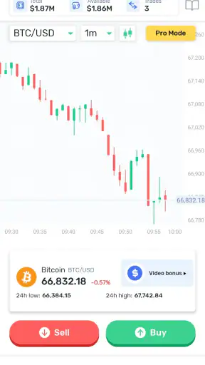 Cryptomania —Trading Simulator screenshot