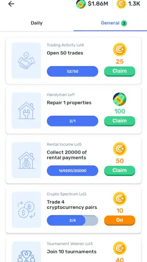 Cryptomania —Trading Simulator screenshot