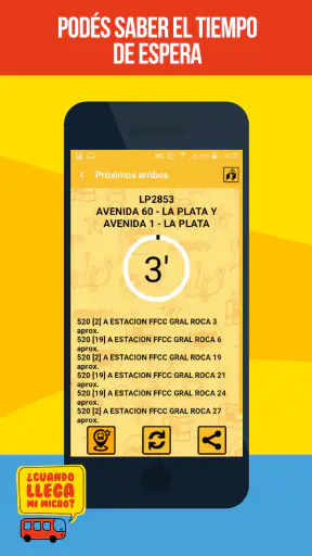 Cuando llega mi micro? screenshot