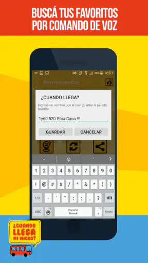 Cuando llega mi micro? screenshot