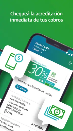 Cuenta DNI Comercios screenshot