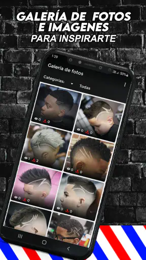 Curso de Barberia y Peluquería screenshot
