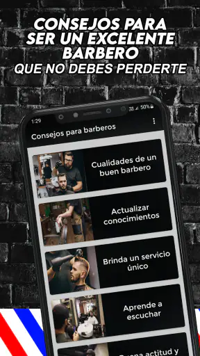 Curso de Barberia y Peluquería screenshot