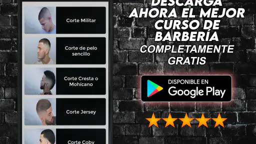 Curso de Barberia y Peluquería screenshot