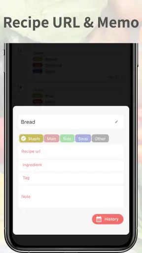 Daily Meal Planner screenshot