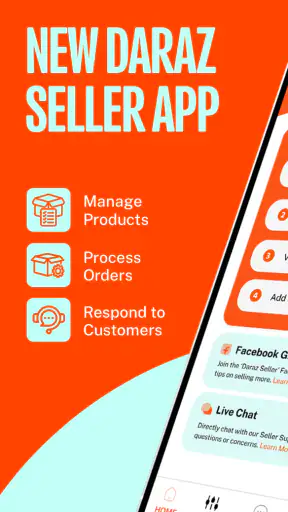 Daraz Seller Center screenshot