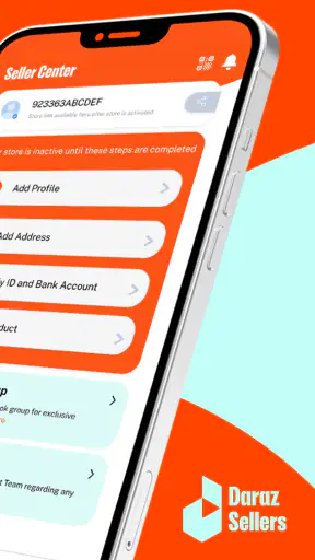 Daraz Seller Center screenshot
