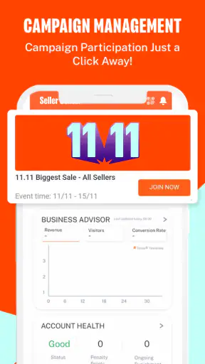 Daraz Seller Center screenshot