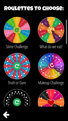 Decision Roulette screenshot