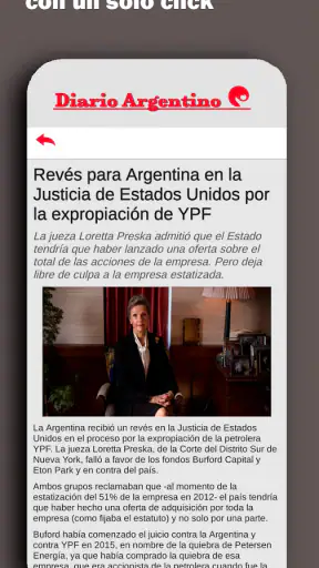 Diario Clarin screenshot