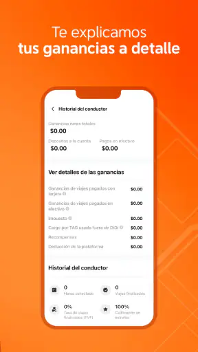 DiDi Fleet screenshot