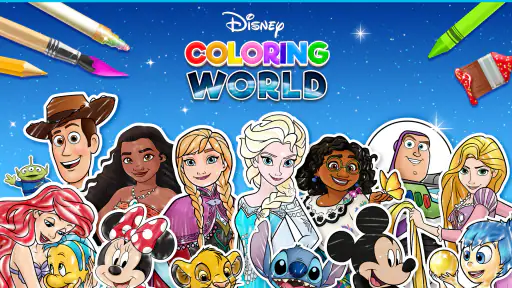 Disney Coloring World screenshot