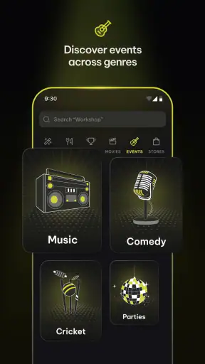District: Movies Events Dining screenshot
