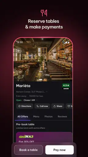 District: Movies Events Dining screenshot