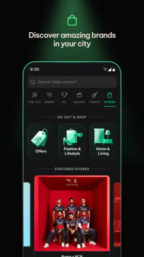 District: Movies Events Dining screenshot