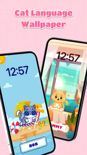 DIY Cat Language Wallpaper screenshot