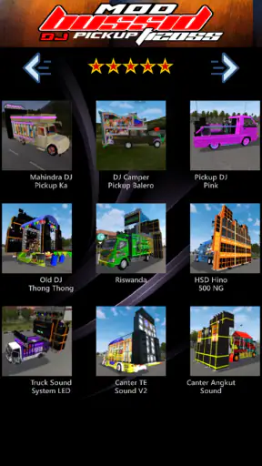 DJ Pickup Mod Bus Simulator screenshot
