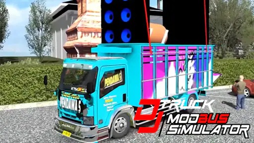 DJ Truck Mod Bus Simulator screenshot