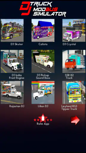 DJ Truck Mod Bus Simulator screenshot