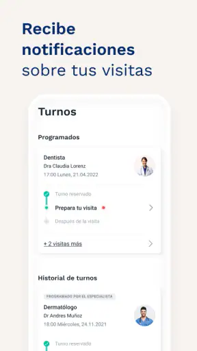 Doctoralia: pedí turnos online screenshot