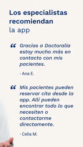 Doctoralia: pedí turnos online screenshot