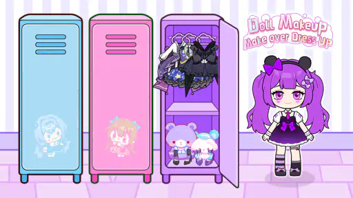 Doll makeup games: لعبة بنات screenshot