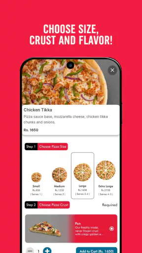Domino's Pakistan screenshot