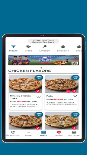 Domino's Pakistan screenshot