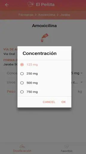 Dosis Pediátricas - El Peñita screenshot