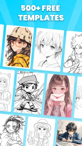 Draw Anime: AR Drawing Sketch screenshot