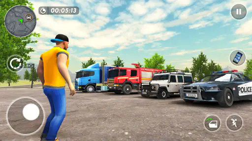 Driving Simulator Transit Game screenshot