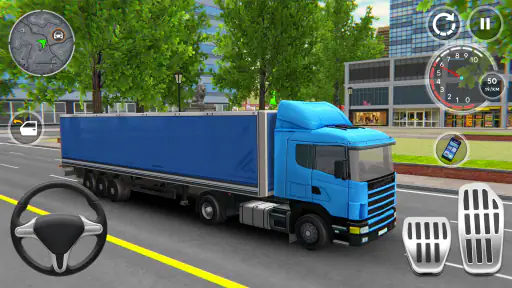 Driving Simulator Transit Game screenshot
