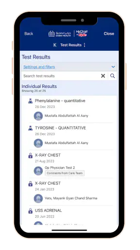 Dubai Health - دبي الصحية screenshot
