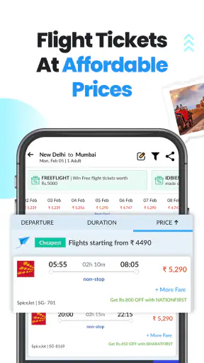 EaseMyTrip Flight, Hotel, Bus screenshot
